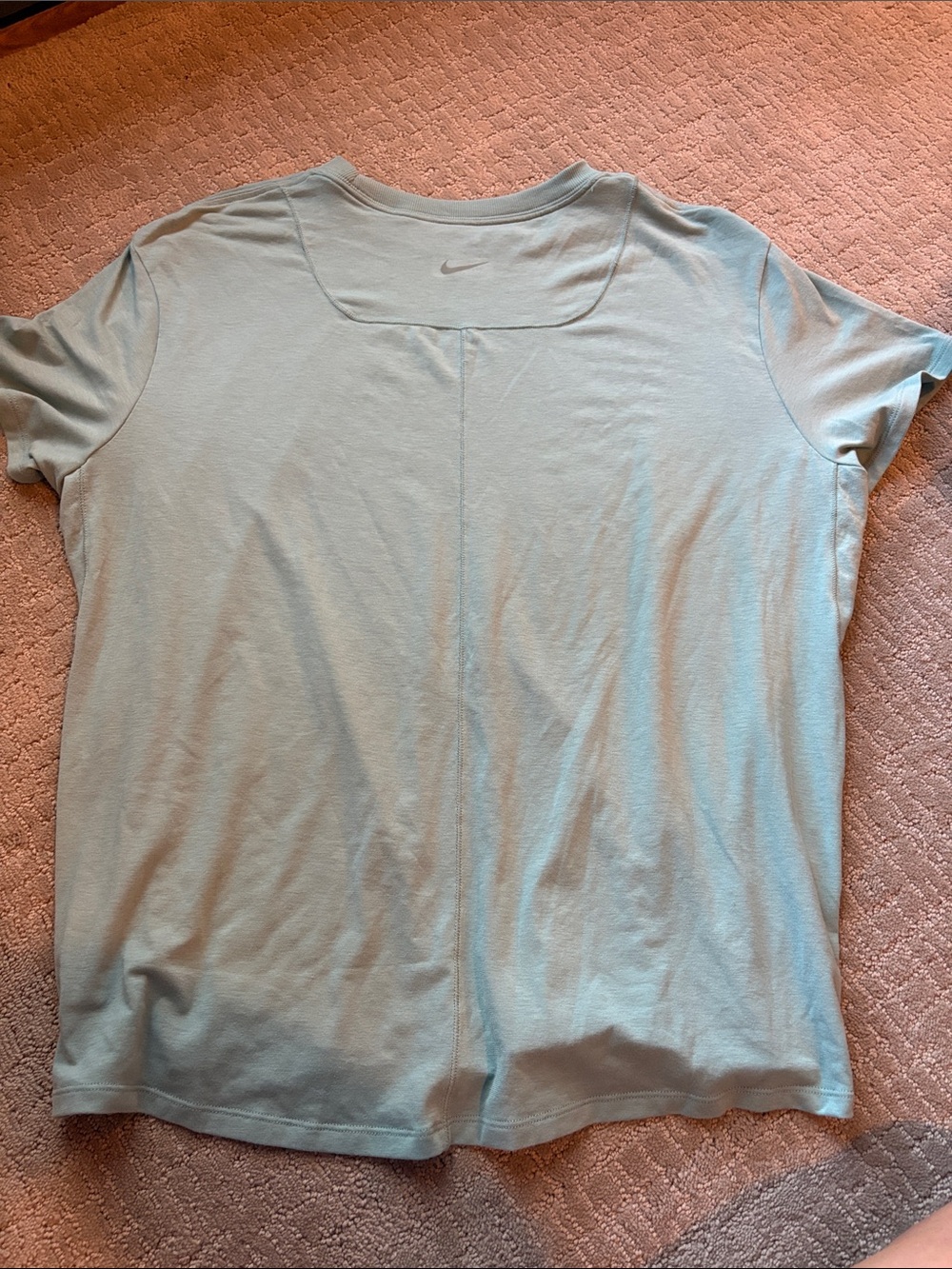 Nike Women's Light Blue Short Sleeve Performance Tee